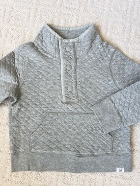 Baby Gap Quilted Sweatshirt Pullover - 3T